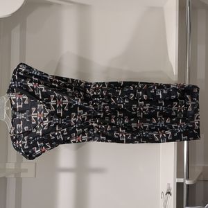 Aqua Pattern Dress